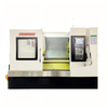 Hochpr&auml;zise CNC-Revolverdrehmaschine mit 45&deg;-Schr&auml;gbett und A2-8-Spindel mit Hochleistungsmotor und hydraulischem Reitstock