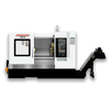 Hochpr&auml;zise CNC-Revolverdrehmaschine mit 45&deg;-Schr&auml;gbett und A2-8-Spindel mit Hochleistungsmotor und hydraulischem Reitstock