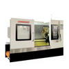 Hochpr&auml;zise CNC-Revolverdrehmaschine mit 45&deg;-Schr&auml;gbett und A2-8-Spindel mit Hochleistungsmotor und hydraulischem Reitstock