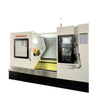 Hochpr&auml;zise CNC-Revolverdrehmaschine mit 45&deg;-Schr&auml;gbett und A2-8-Spindel mit Hochleistungsmotor und hydraulischem Reitstock